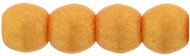Round Beads 3mm : Pacifica - Tangerine