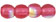 Round Beads 3mm - AB: Fuchsia