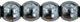 Round Beads 4mm : Hematite