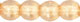 Round Beads 4mm: Luster - Transparent Champagne
