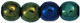 Round Beads 4mm: Iris - Green
