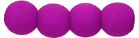 Round Beads 4mm : Neon Purple