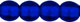 Round Beads 4mm : Cobalt