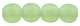 Round Beads 4mm : Milky Green Turquoise