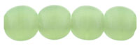 Round Beads 4mm : Milky Green Turquoise