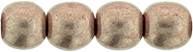 Round Beads 4mm : ColorTrends: Saturated Metallic Pale Dogwood