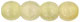 Round Beads 4mm : HurriCane Glass - Lamplight