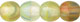 Round Beads 4mm : Matte - HurriCane Grass Valley