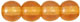 Round Beads 4mm: Luster Iris - Dark Topaz