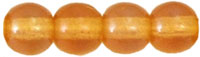 Round Beads 4mm : Luster Iris - Dk Topaz