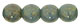 Round Beads 4mm : Turquoise/Luster Pink