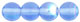 Round Beads 4mm - AB: Med. Sapphire
