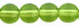Round Beads 6mm: Olivine