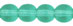 Round Beads 6mm : Cool Mint Green