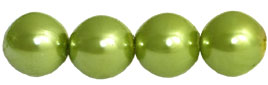 Pearl Coat - Round 6mm : Pearl - Olive