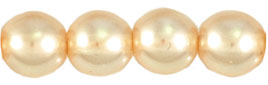 Pearl Lights - Round 6mm : Pearl Lights - Cream
