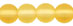 Round Beads 6mm : Matte - Lt. Topaz