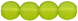 Round Beads 6mm : Matte - Olivine