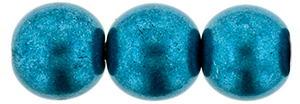 Round Beads 8mm : ColorTrends: Saturated Metallic Shaded Spruce
