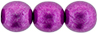 Round Beads 8mm : ColorTrends: Saturated Metallic Spring Crocus