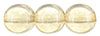 Round Beads 8mm: Luster - Transparent Champagne