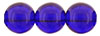 Round Beads 8mm : Cobalt