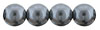 Pearl Coat - Round 8mm: Pearl - Storm