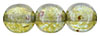 Round Beads 8mm: Luster - Transparent Green