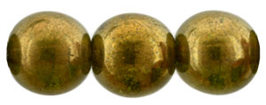 Round Beads 8mm : Patina - Olivine