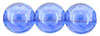 Round Beads 8mm : Luster Sapphire