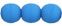 Round Beads 8mm : Matte Opaque Aqua