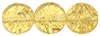 Round Crackle Beads 8mm: Light Topaz