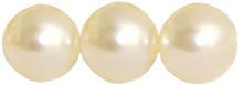 Pearl Coat - Round 12mm : Pearl - Snow