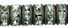Rhinestone Rondelles 4.5mm : Antique Brass - Crystal