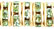 Rhinestone Rondelles 6mm - Gold: Peridot