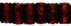 Rhinestone Rondelles 4.5mm - Black: Ruby