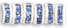 Rhinestone Rondelles 4.5mm - Silver: Lt. Sapphire