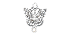 Starman Sterling Silver Essentials : Butterfly Link 13 x 10mm
