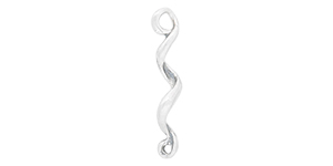 Starman Sterling Silver Essentials : Spiral Link 21.5 x 4mm