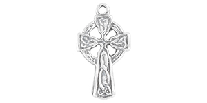 Starman Sterling Silver Religious : Celtic Cross Charm