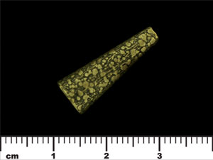 Splatter Texture Cone Finding 23/19mm : Antique Brass