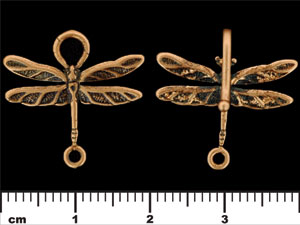 Dragonfly Hook and Clasp : Antique Copper