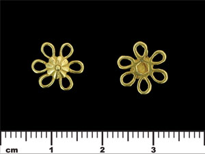 Flower Connector 10mm : Gold
