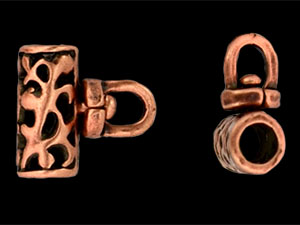 Revolving Bail Tube 12/12mm : Antique Copper