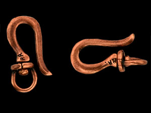 Revolving Hook 17/8mm : Antique Copper