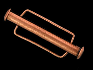 Slide Lock Clasp 31/20mm : Antique Copper