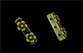 Three Hole Spacer Bar 16/5: Antique Brass