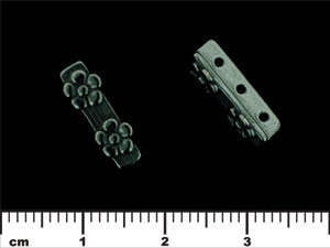 Three Hole Spacer Bar 16/5mm : Gun Metal