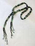 TOHO - Bead Artistry Kits : Lariat w/ Cylinder Accents - Dark Green