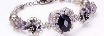 TOHO - Elegant Jewelry Kits : Motif with Black Agate Bracelet